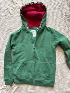 Fatface Kids Green Zip-Up Hoodie Boys NWT size 11/12